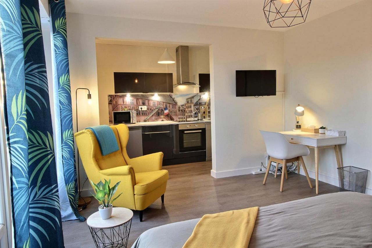 La Suite Panoramic - Parking - Gare - Centre-Ville Mulhouse Ngoại thất bức ảnh