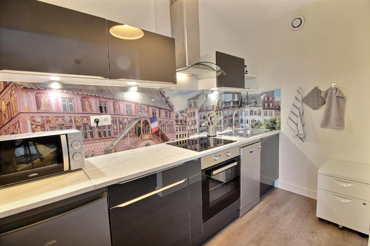 La Suite Panoramic - Parking - Gare - Centre-Ville Mulhouse Ngoại thất bức ảnh