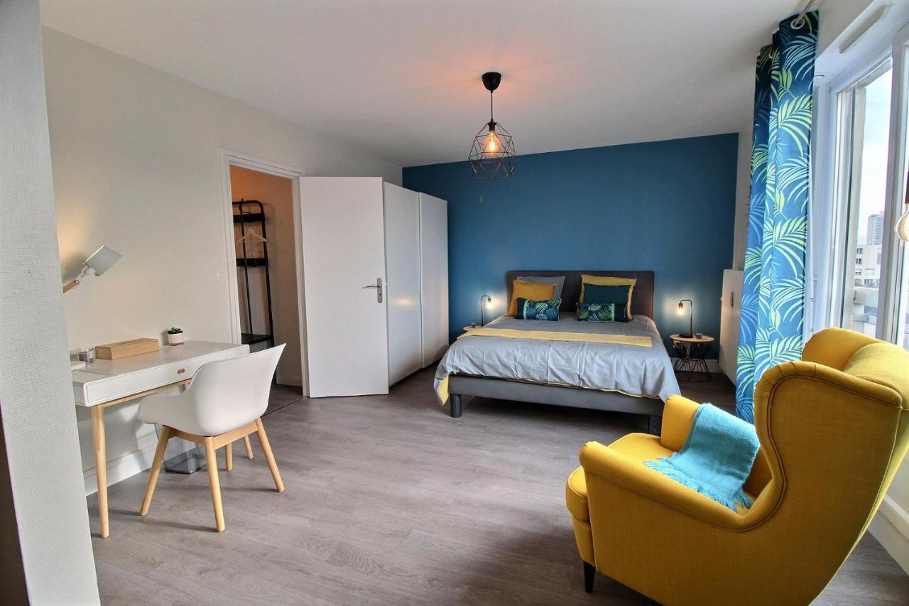 La Suite Panoramic - Parking - Gare - Centre-Ville Mulhouse Ngoại thất bức ảnh